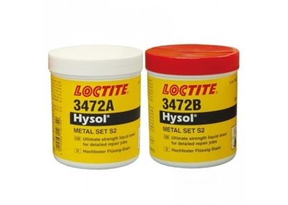 Afbeeldingen van Loctite metal set 3472 (S2) - 2x 250 GR