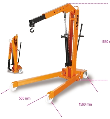 Afbeeldingen van BETA inklapbare hydraulische kraan 3025 PROMO