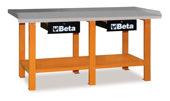 Afbeelding van BETA werkbank C56 oranje PROMO