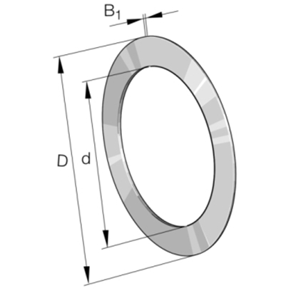 Afbeeldingen van Axiaal schijf AS 1024